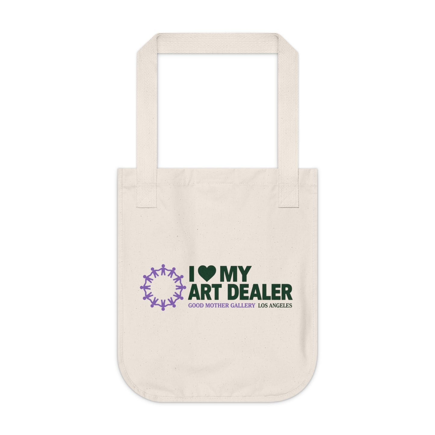 I Love My Art Dealer Canvas Tote Bag